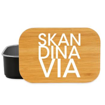 skandinavia Logo Länder Schweden Norwegen Symbol - Lunch Box - Schwarz - Vorne
