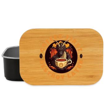COFFEE FIRST - DESTROY LATER - Lunch Box - black - Front