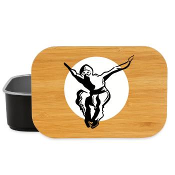 Ninja - whiteblack - Lunch Box - Schwarz - Vorne