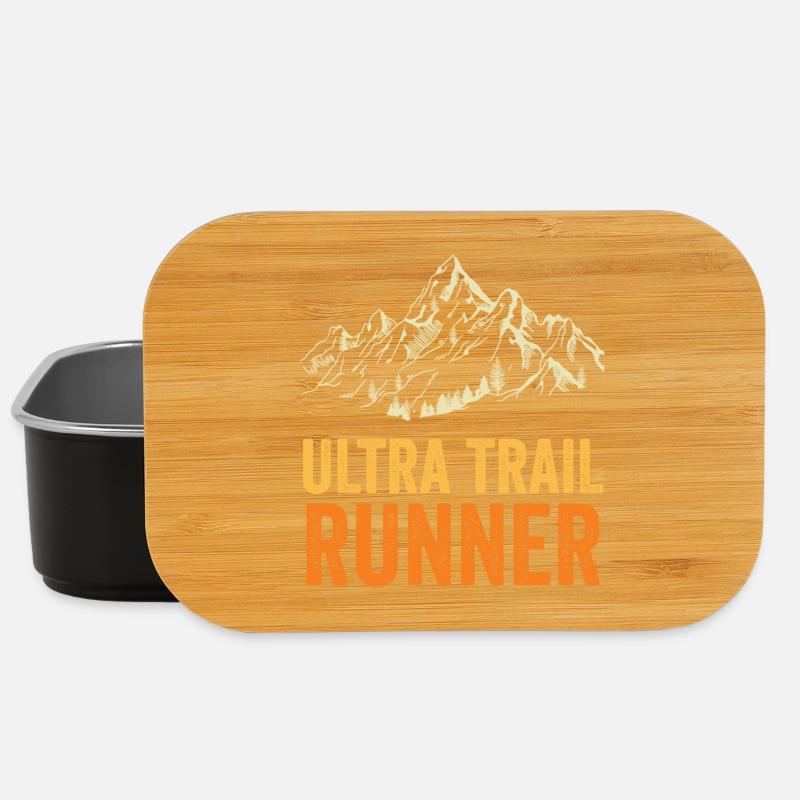 Coureur d’ultra trail - Boîte à goûter - noir