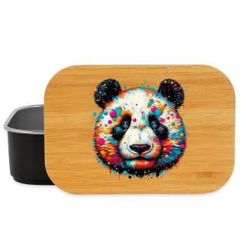 Panda - Lunch Box - Schwarz - Vorne