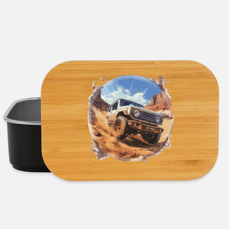 Jimny 4x4 Offroad Car - Lunch Box - Schwarz