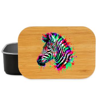 Zebra - Lunch Box - Schwarz - Vorne