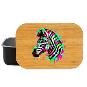 Zebra - Lunch Box - Schwarz - Vorne