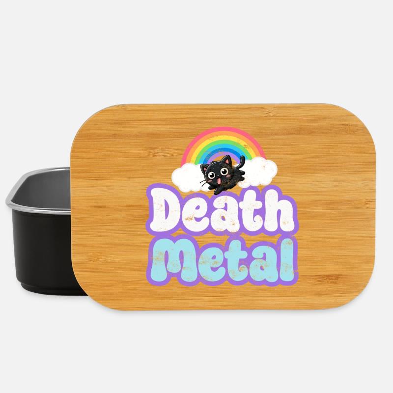 Death metal - Boîte à goûter - noir