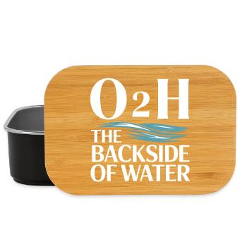 Lustiges Wasser O2H Komödie Wasser Vibes - Lunch Box - Schwarz - Vorne