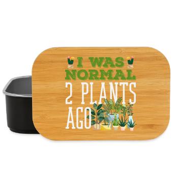 Cadeaux pour les jardins et les amoureux des plantes - Boîte à goûter - noir - Devant