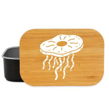 Minimalist Kombucha SCoby Tea Jellyfish - Lunch Box - black - Front
