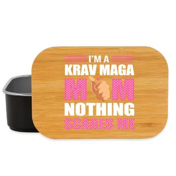 Krav Maga - Lunch Box - Schwarz - Vorne