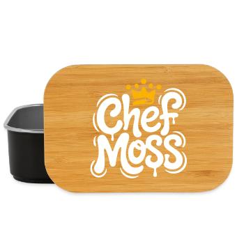 Chef Moss Graffiti Crown - Lunch Box - black - Front