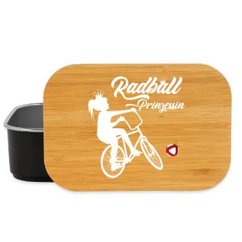 RadballPrinzessin - Lunch Box - Schwarz - Vorne