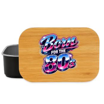 Born for the 80s Neon - Lunch Box - black - Front