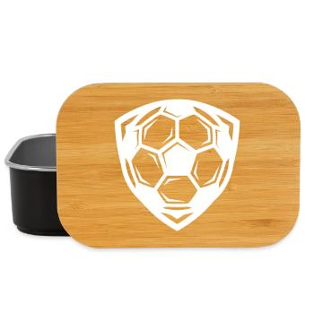 Soccer Icon - Lunch Box - black - Front