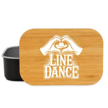 Handheart Line Dance - Lunch Box - black - Front