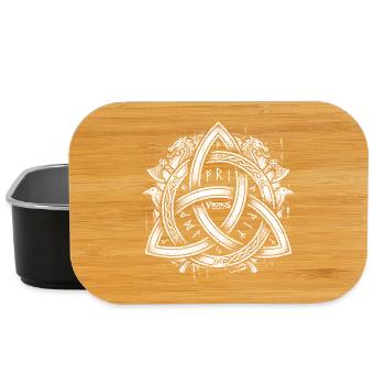 Triquetra - Eternity and Trinity - Lunch Box - black - Front