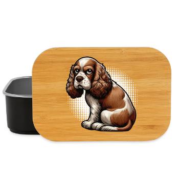 Cocker Spaniel Cocker Dog Cocker Spaniel Owner - Lunch Box - black - Front