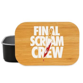 Final Scream Club Horror Design - Lunch Box - black - Front