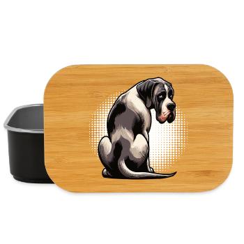 Great Dane Great Dane Owner Great Dane Fan - Lunch Box - black - Front