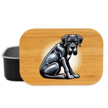 Great Dane Great Dane Owner Great Dane Fan - Lunch Box - black - Front