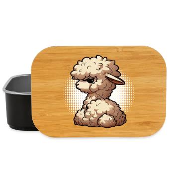 alpaca llama owner alpaca llamas llamas llamas - Lunch Box - black - Front