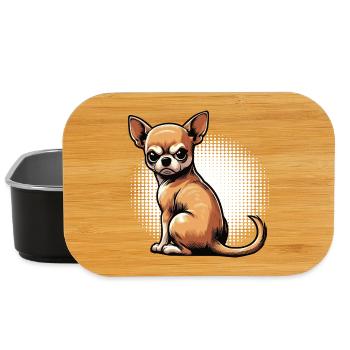 Chihuahua Chihuahua Owner Chihuahuafan Chi Chis - Lunch Box - black - Front