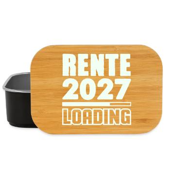 Pension 2027 Loading - Lunch Box - black - Front