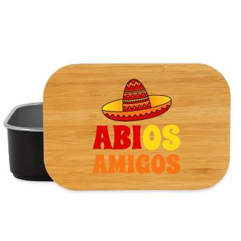 Abitur Abi - Abios Amigos - Boîte à goûter - noir - Devant