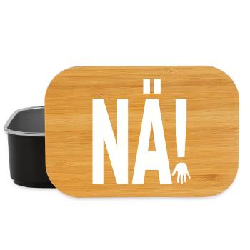 NÄ! - Lunch Box - Schwarz - Vorne