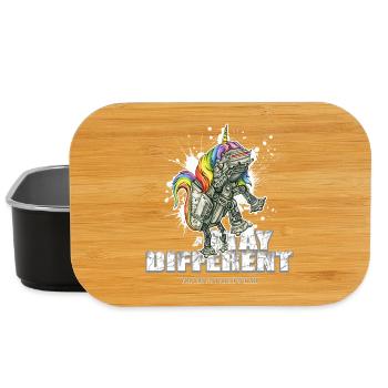 Stay Different - Imperial Unicorn - Lunch Box - Schwarz - Vorne