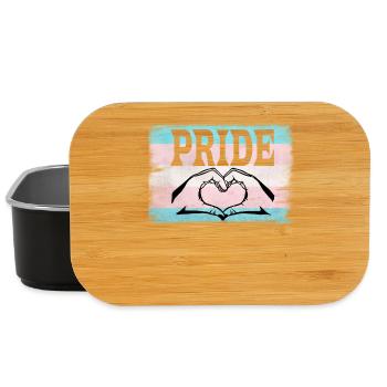 Transgender Pride - Lunch Box - black - Front