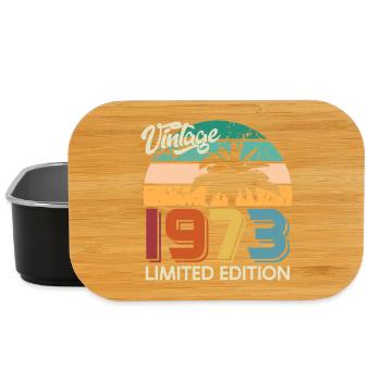 Millésime 1973 Palmiers Edition Limitée - Boîte à goûter - noir - Devant