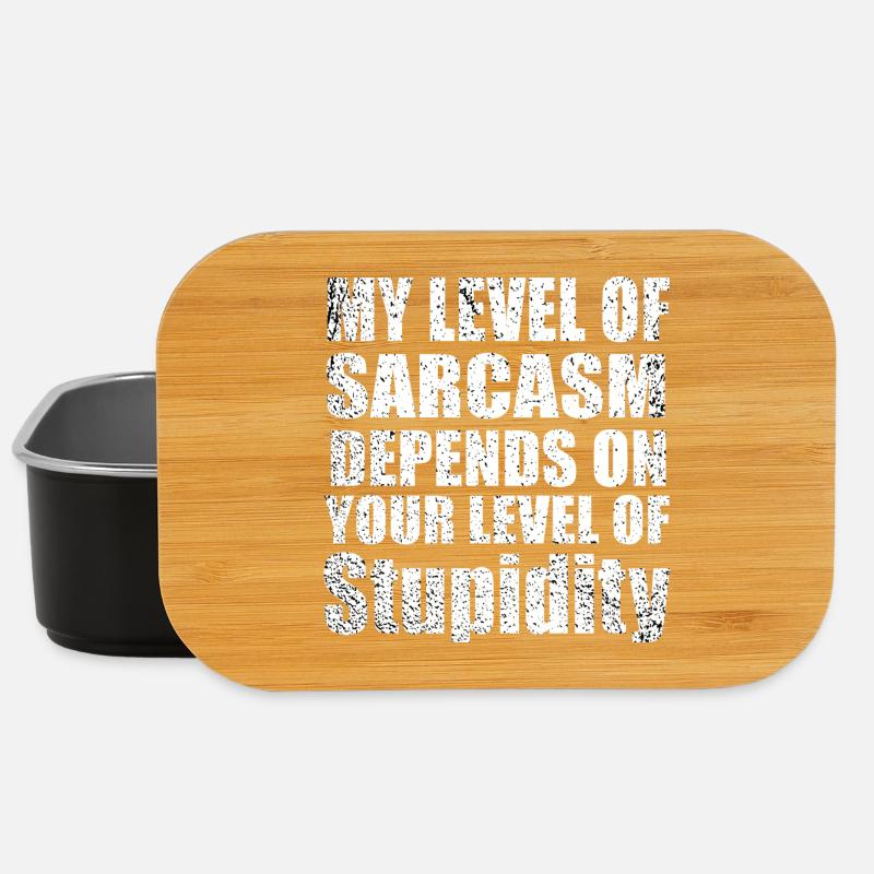 Cool Quote - Lunch Box - black