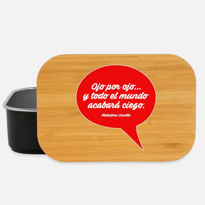 An eye for an eye - Lunch Box - black