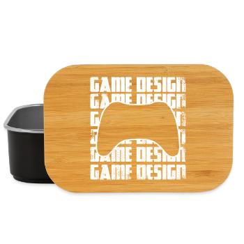 Concepteur de jeux - Boîte à goûter - noir - Devant