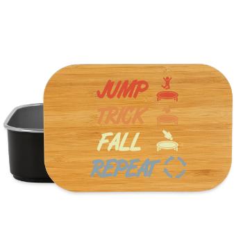 Trampolin Techniken - Lunch Box - Schwarz - Vorne