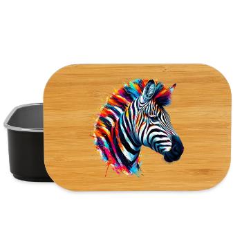 Zebra - Lunch Box - Schwarz - Vorne