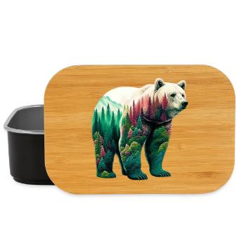 Bear - Lunch Box - black - Front