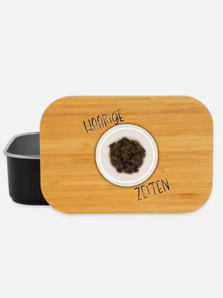 Haarige Zeiten - Lunch Box - Schwarz