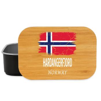 Hardangerfjord - Lunch Box - Schwarz - Vorne