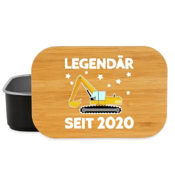 Excavatrice légendaire depuis 2020 - Boîte à goûter - noir - Devant