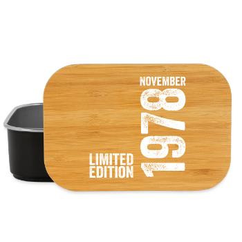 November 1978 Limitierte Auflage November 1978 - Lunch Box - Schwarz - Vorne