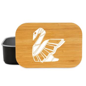 White Swan - Lunch Box - black - Front