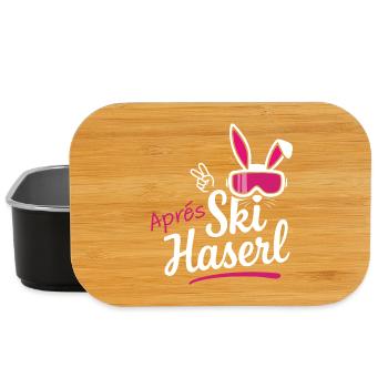 Après Ski Haserl Women's Outfit Party Hut Slope - Lunch Box - black - Front