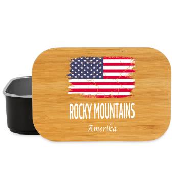 Rocky Mountains - Lunch Box - Schwarz - Vorne