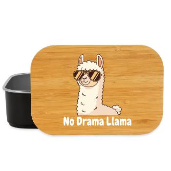 No Drama Llama Sonnenbrille - Lunch Box - Schwarz - Vorne