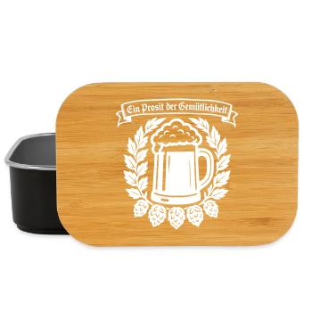 Ein Prosit der Gemütlichkeit - Lunch Box - Schwarz - Vorne