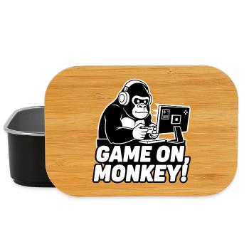 Tombola de jeu en mode jeu - Boîte à goûter - noir - Devant