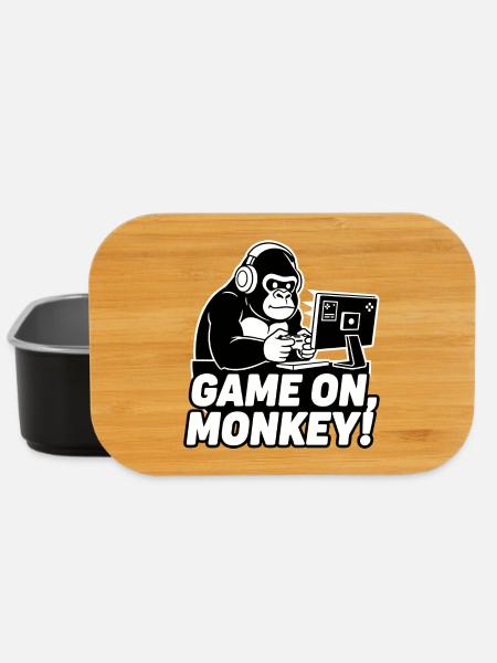 Game raffle in game mode - Lunch Box - black
