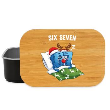 67 Six Seven Memes Christmas Pajamas - Lunch Box - black - Front