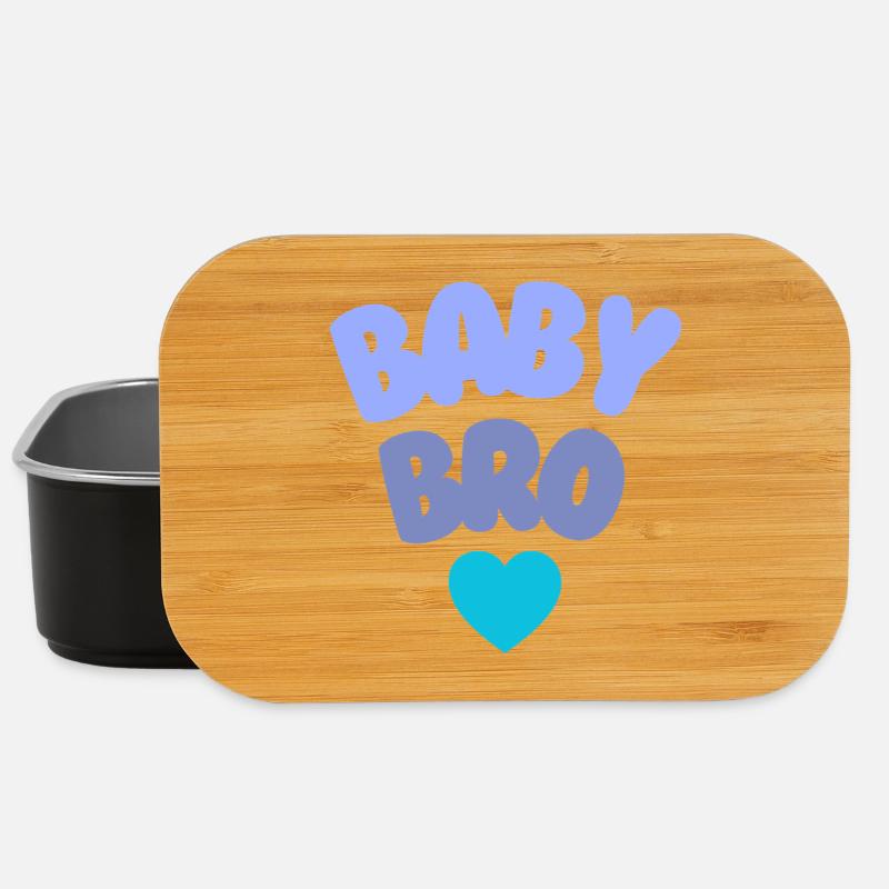 Baby Bro Love - Lunch Box - Schwarz